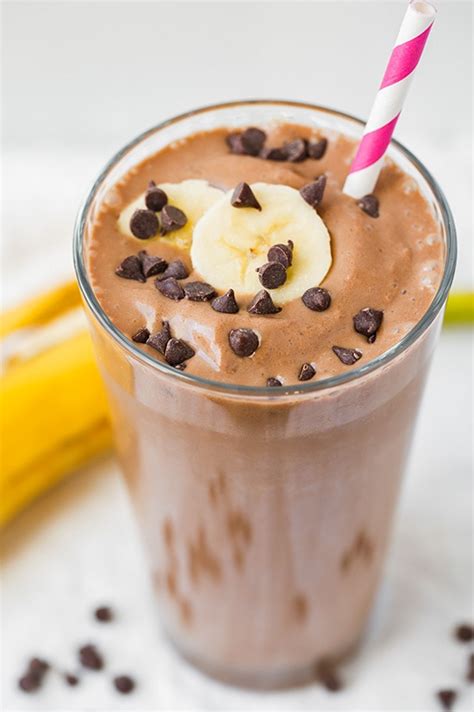 Coklat Shake dengan Pisang