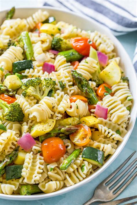 Cold Pasta with Roasted Vegetables