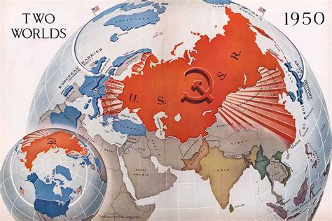 Cold War Map Of The World