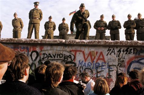 Cold War fall of Berlin Wall