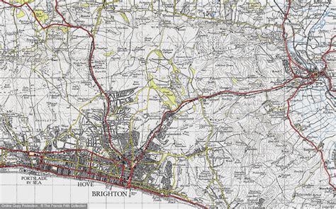Old Maps of Coldean, Sussex Francis Frith