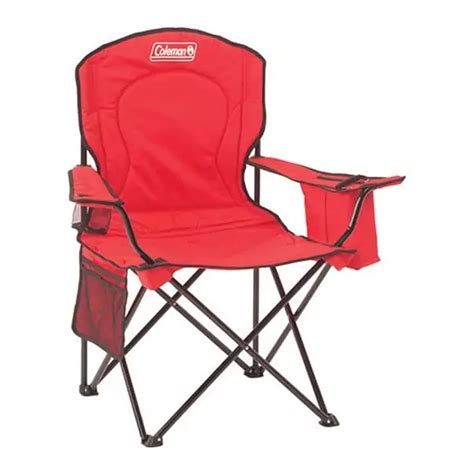Coleman Cushioned Cooler Quad Chair