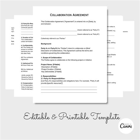 Collaboration with editable PDF