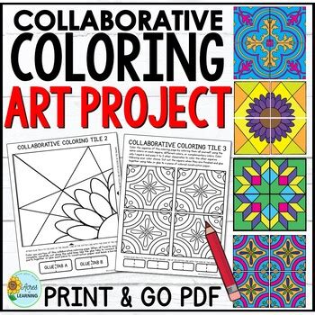 Collaborative Colouring Projects