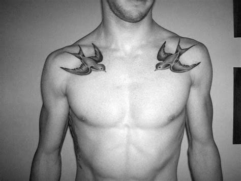 Collar Bone Tattoos Male