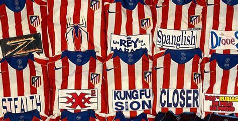 Collecting Atletico Madrid Jerseys