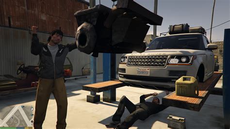 Collecting Parts and Repairs in GTA V