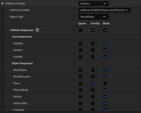 Collision Filtering | Documentation - Roblox Creator Hub