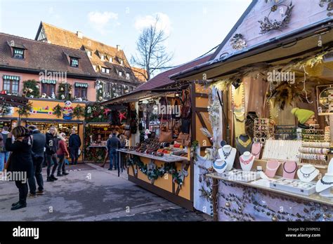 Colmar Christmas Market Stalls