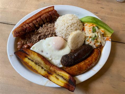 Colombian Lunch Food