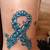 Colon Cancer Ribbon Tattoos