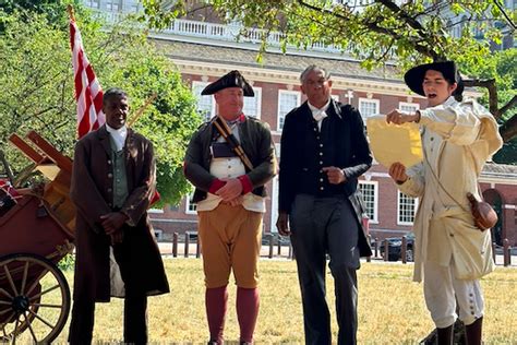 Colonial Philadelphia actors