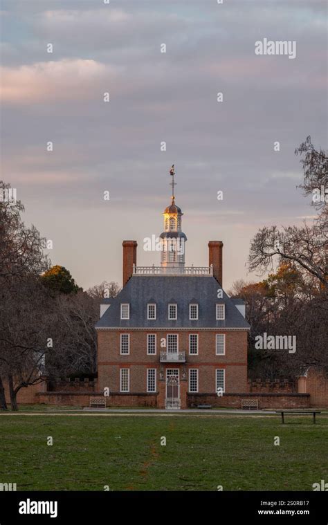 Colonial Williamsburg Evening Scene