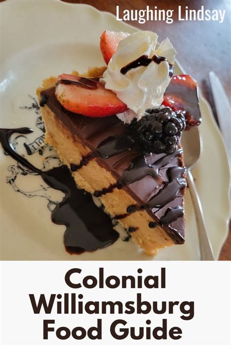 Colonial Williamsburg Food