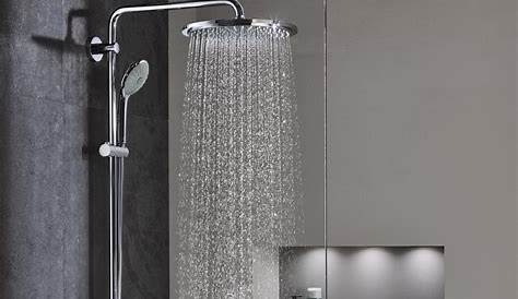 Grohe Euphoria 150 Shower System With Thermostatic Mixer For Wall