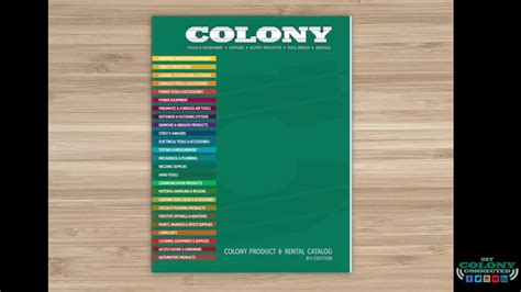 Colony Hardware Catalog