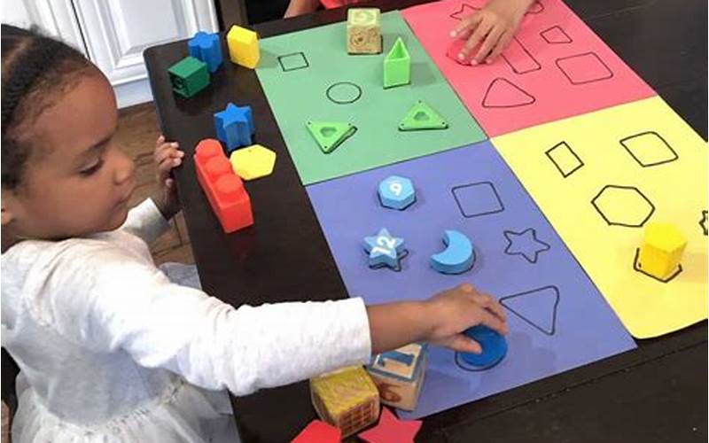 Color And Shape Games For Toddlers