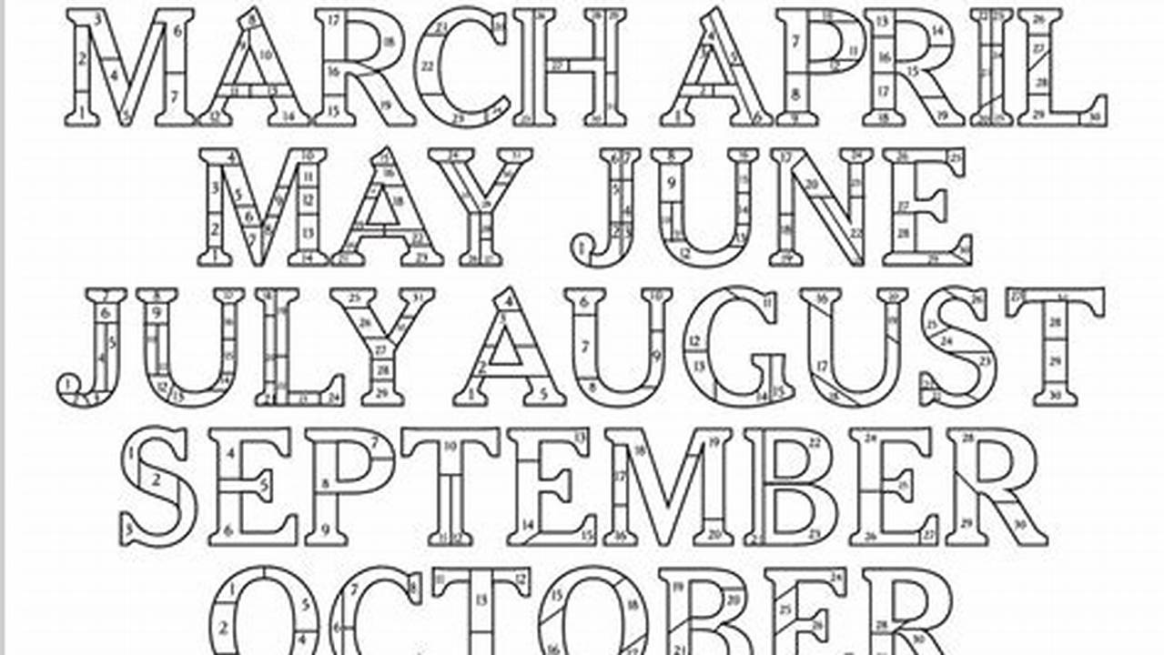 Color In Workout Calendar