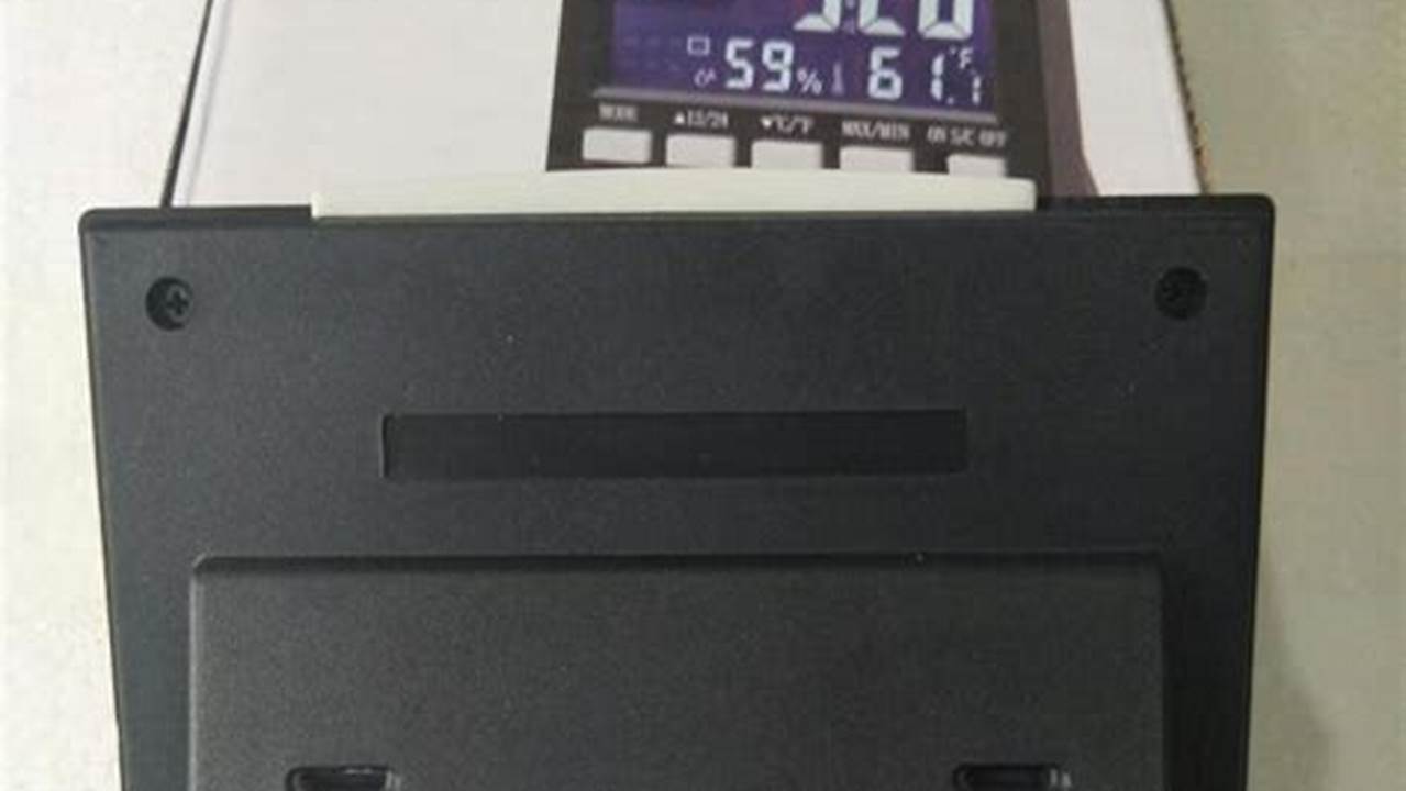 Color Screen Calendar Model 2025 Instructions Manual