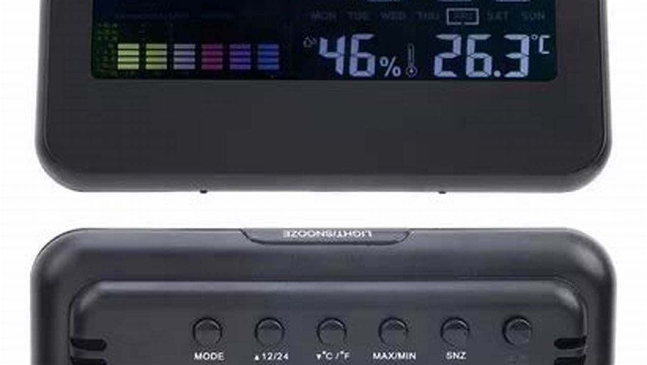 Color Screen Calendar Model Cj2618t