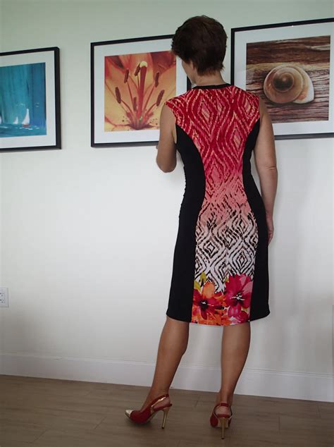 Color Block Dress Pattern