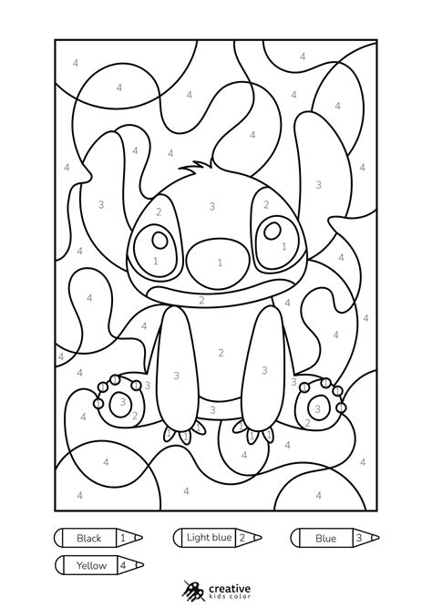Color By Number Page