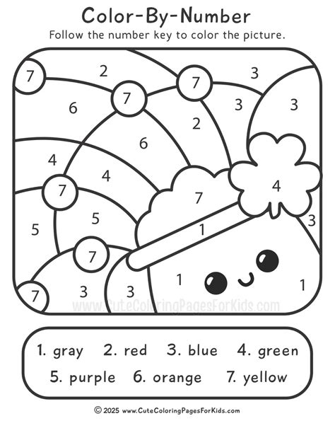 Color By Numbers Easy