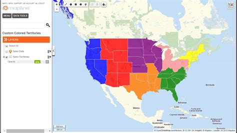 Blank Usa Map To Color