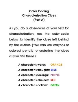 Color Coding Clues