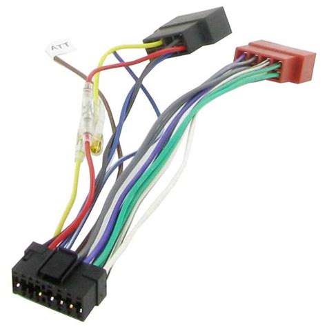Color Coding Demystified Sony 16 Pin Wiring Harness diagram