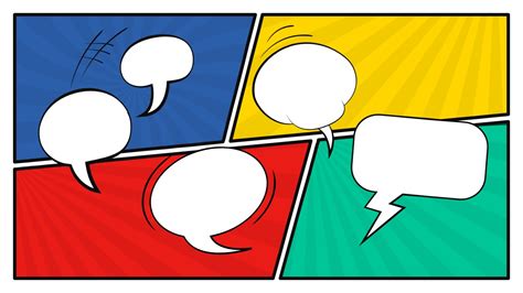 Color Comic Book Toolkit for PowerPoint - SlideModel