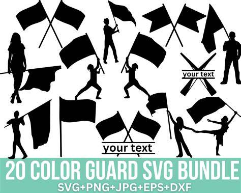 Unfurling the Magic: Discover Exquisite Color Guard Flags Svg Designs for Your Next Performance!