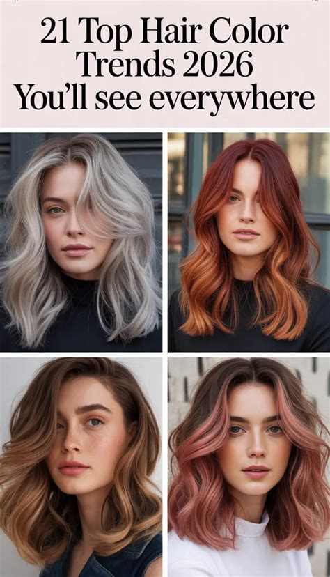 Color Me Beautiful: Top Hair Color Trends
