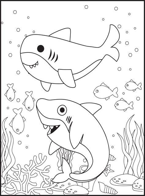 Color Page Shark