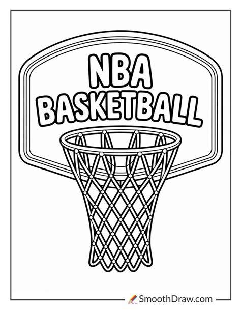 Color Pages Basketball