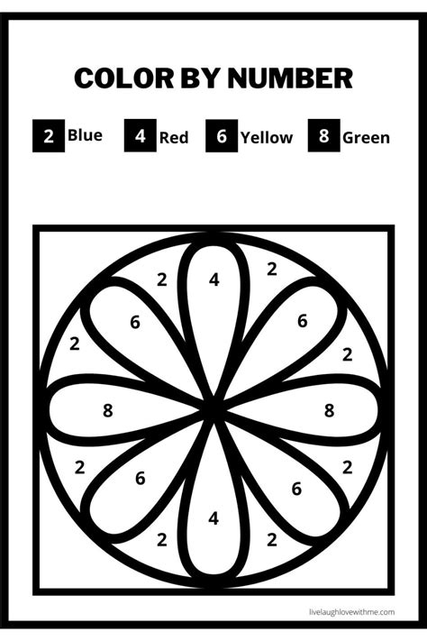 Color Pages By Number