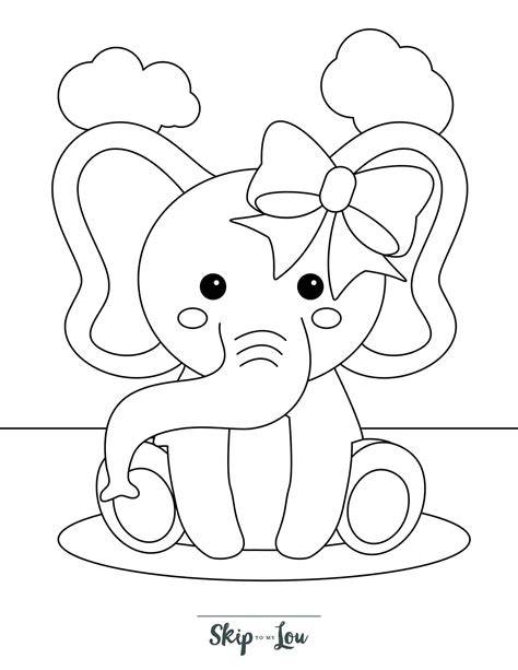 Color Pages Elephant