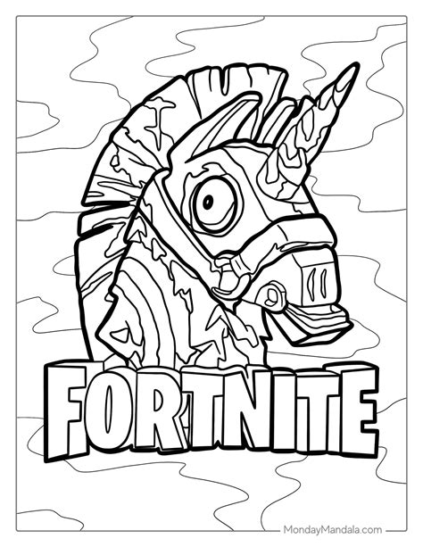 Color Pages Fortnite