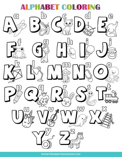 Color Pages Letters
