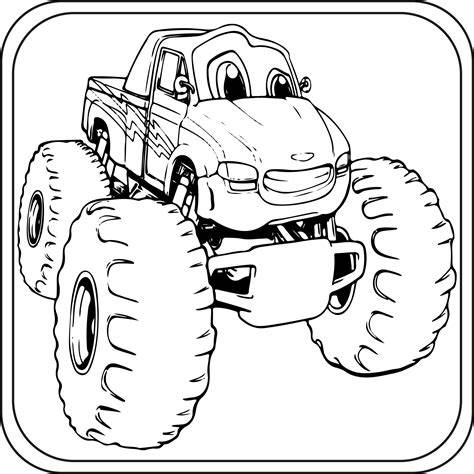 Color Pages Monster Trucks