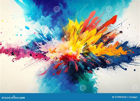 Color Paint Explosion