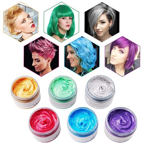 Color Paint Hair Wax