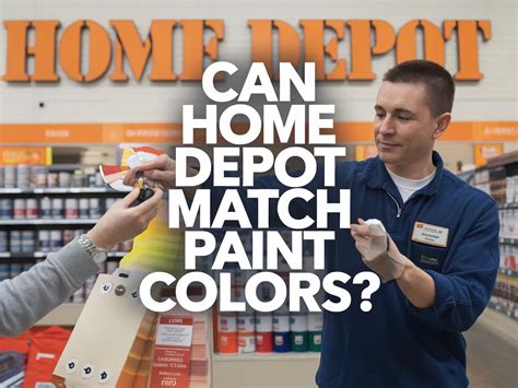 Color Paint Matching Home Depot