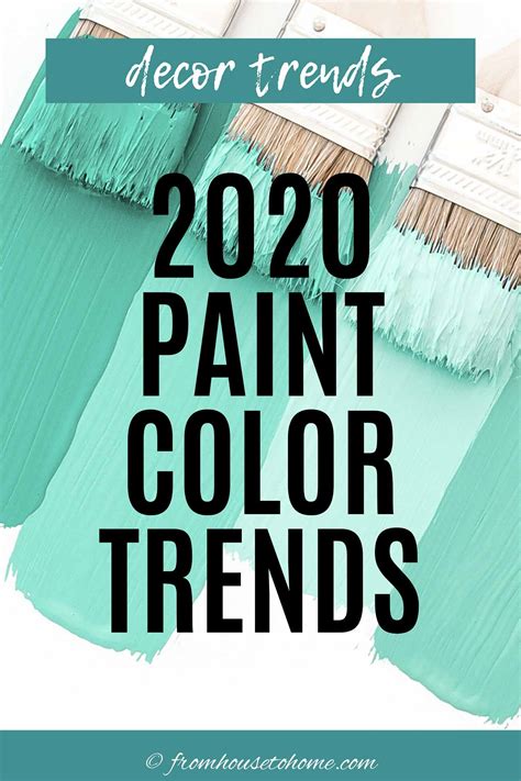 Color Paint Trends 2020
