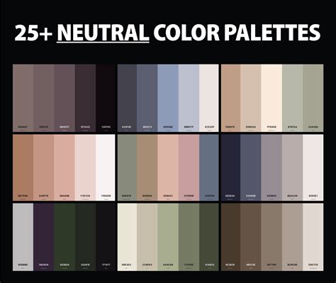 Color Palette Neutrals with Purpose
