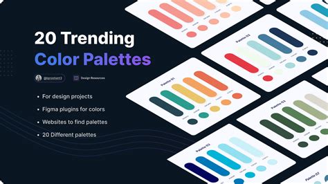 Color Palettes and Textures Trending Now