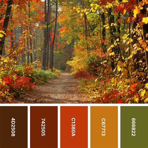 Color Palettes for Fall