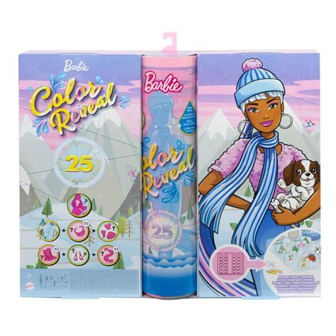 Color Reveal Barbie Advent Calendar