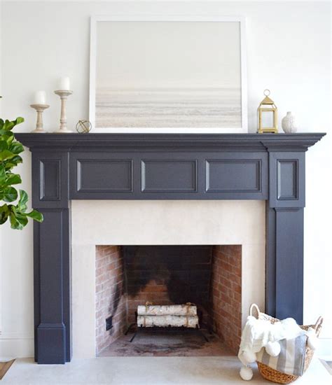 Color To Paint Fireplace Mantel