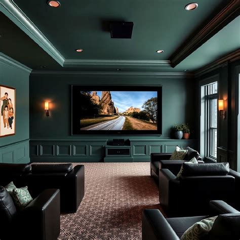 Color To Paint Home Theater Room